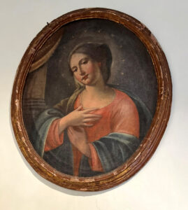 Ignoto, Sec. XVIII? - L’Immacolata - Olio su tela – proveniente dalla chiesa dell’Immacolata di Lipari